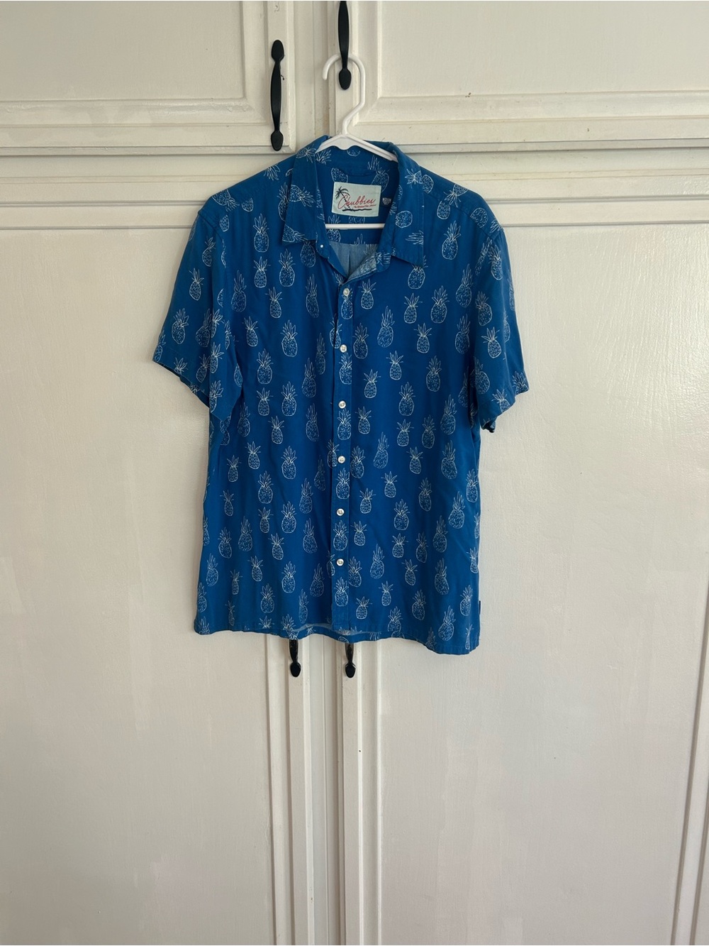 Chubbies pineapple print button down